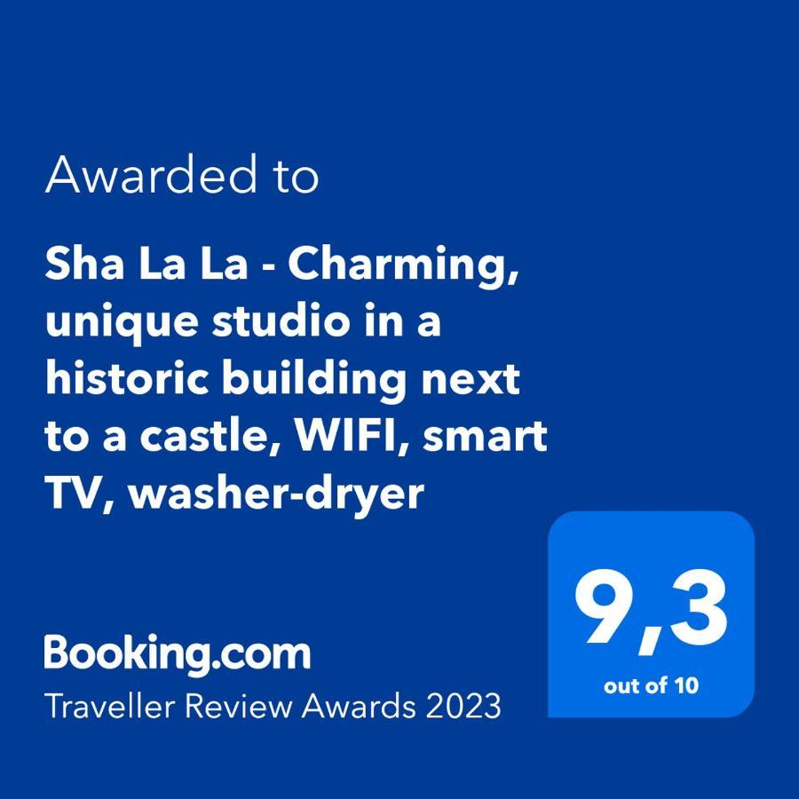 Sha La La - Charming, Unique Studio In A Historic Building Next To A Castle, Wifi, Smart Tv, Washer-Dryer Bakar Dış mekan fotoğraf